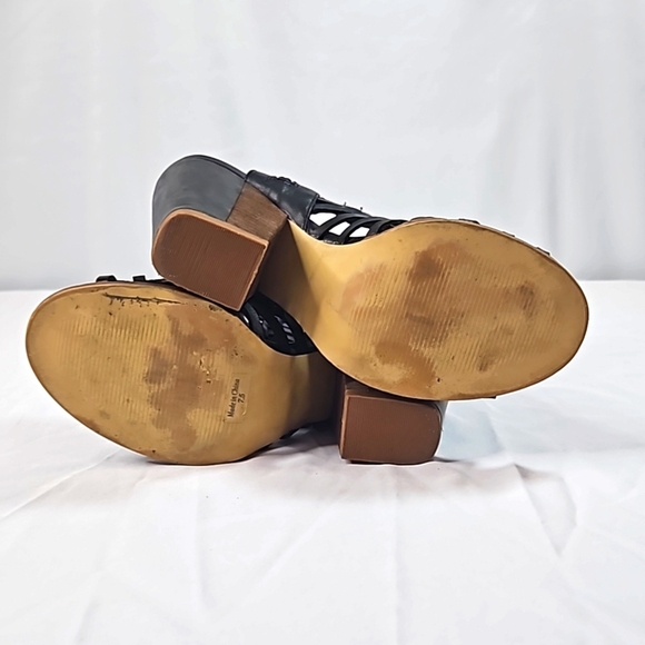 DV DOLCE VITA Cage Block Heels Sz 7.5 - Picture 7 of 8